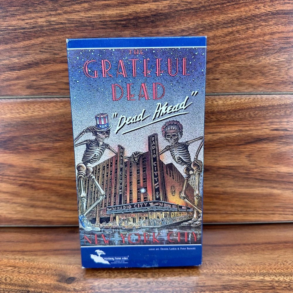 Grateful Dead: Dead Ahead VHS 1995 NYC Radio City Music Hall Concert